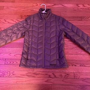 Womens Marmot puffer down jacket